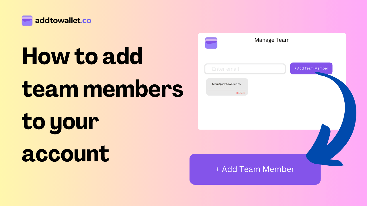 how to add team members to your account